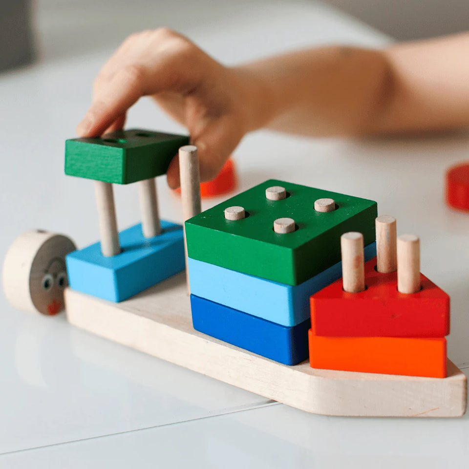 Wooden toys as a tool for the development of a child's creativity and imagination