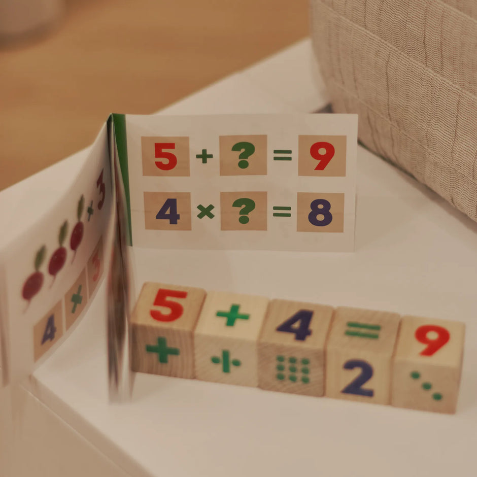 Math Cubes - Developmental Toy
