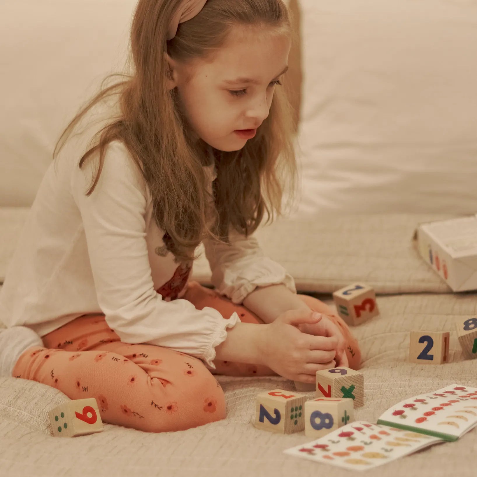 Math Cubes - Developmental Toy