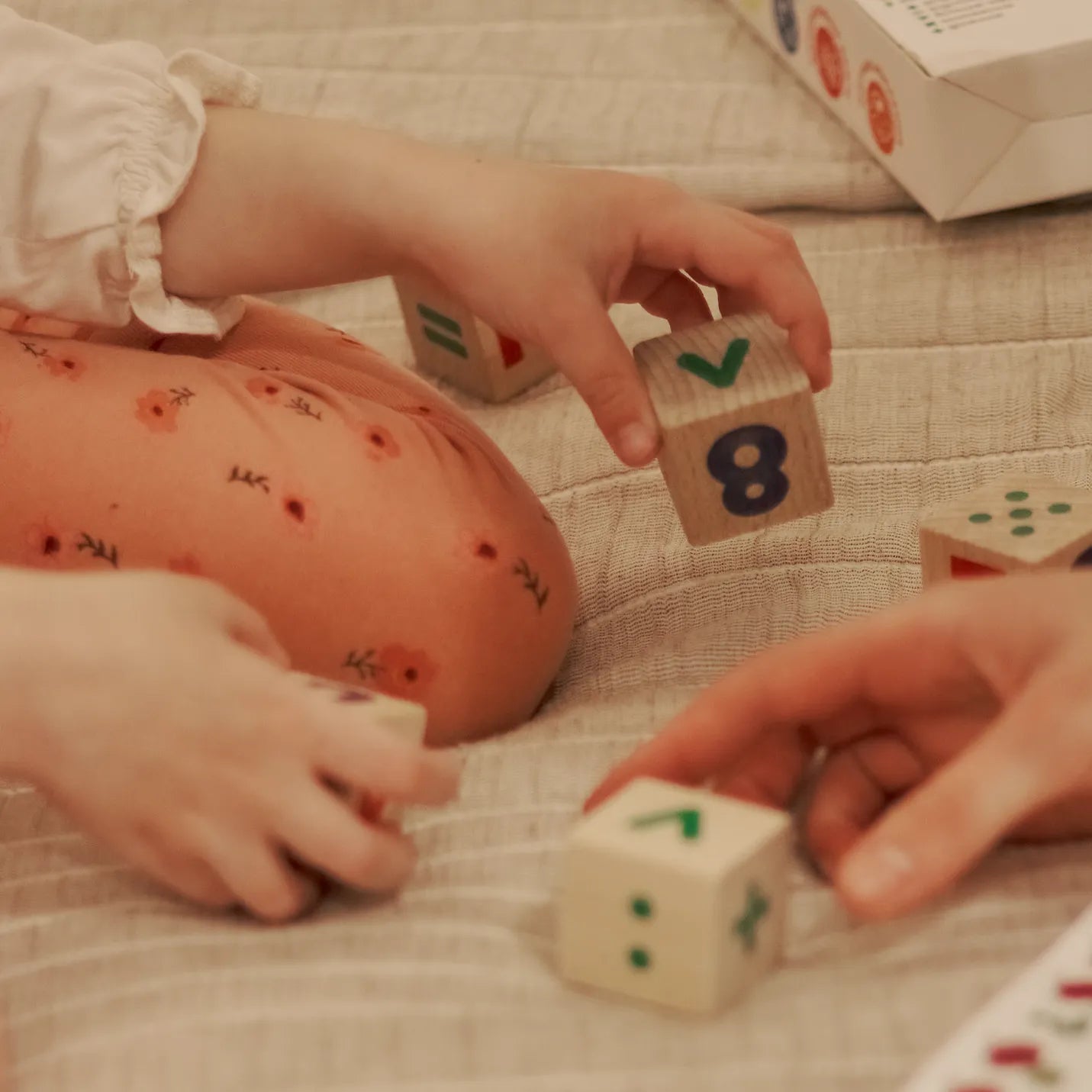 Math Cubes - Developmental Toy