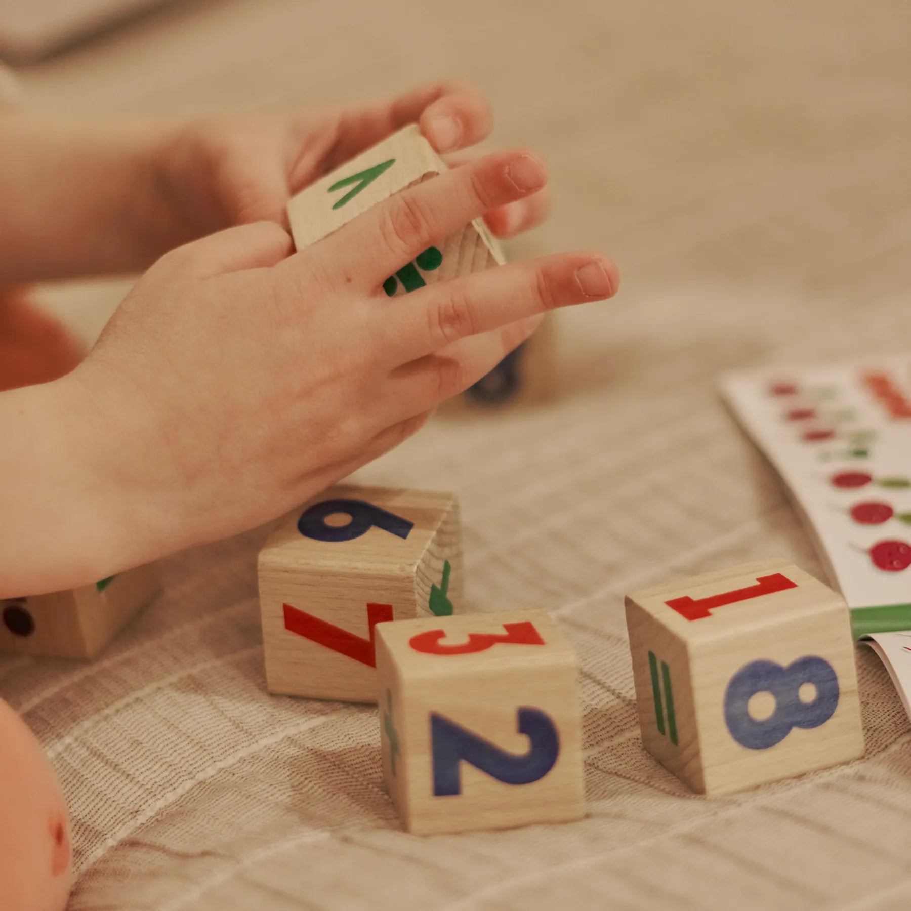 Math Cubes - Developmental Toy