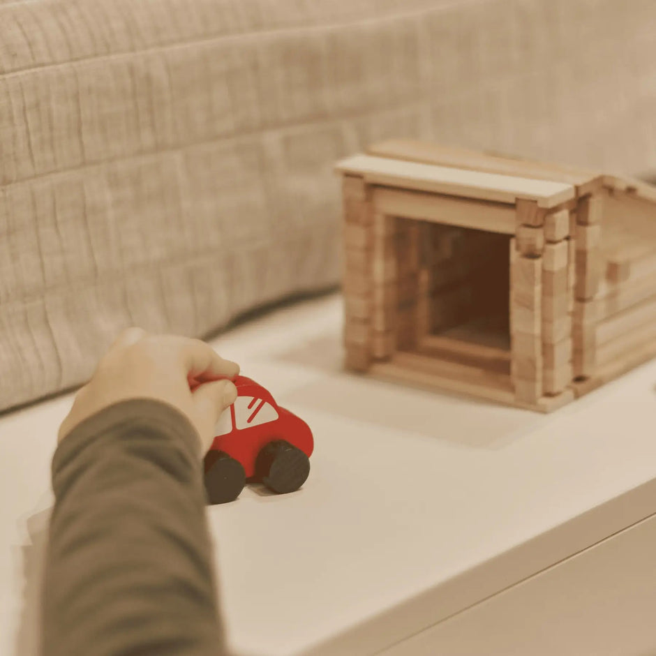 Constructor wooden Garage 2 in 1