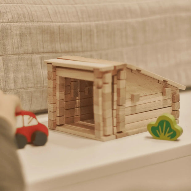 Constructor wooden Garage 2 in 1