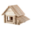 Constructor wooden country house 4 in 1