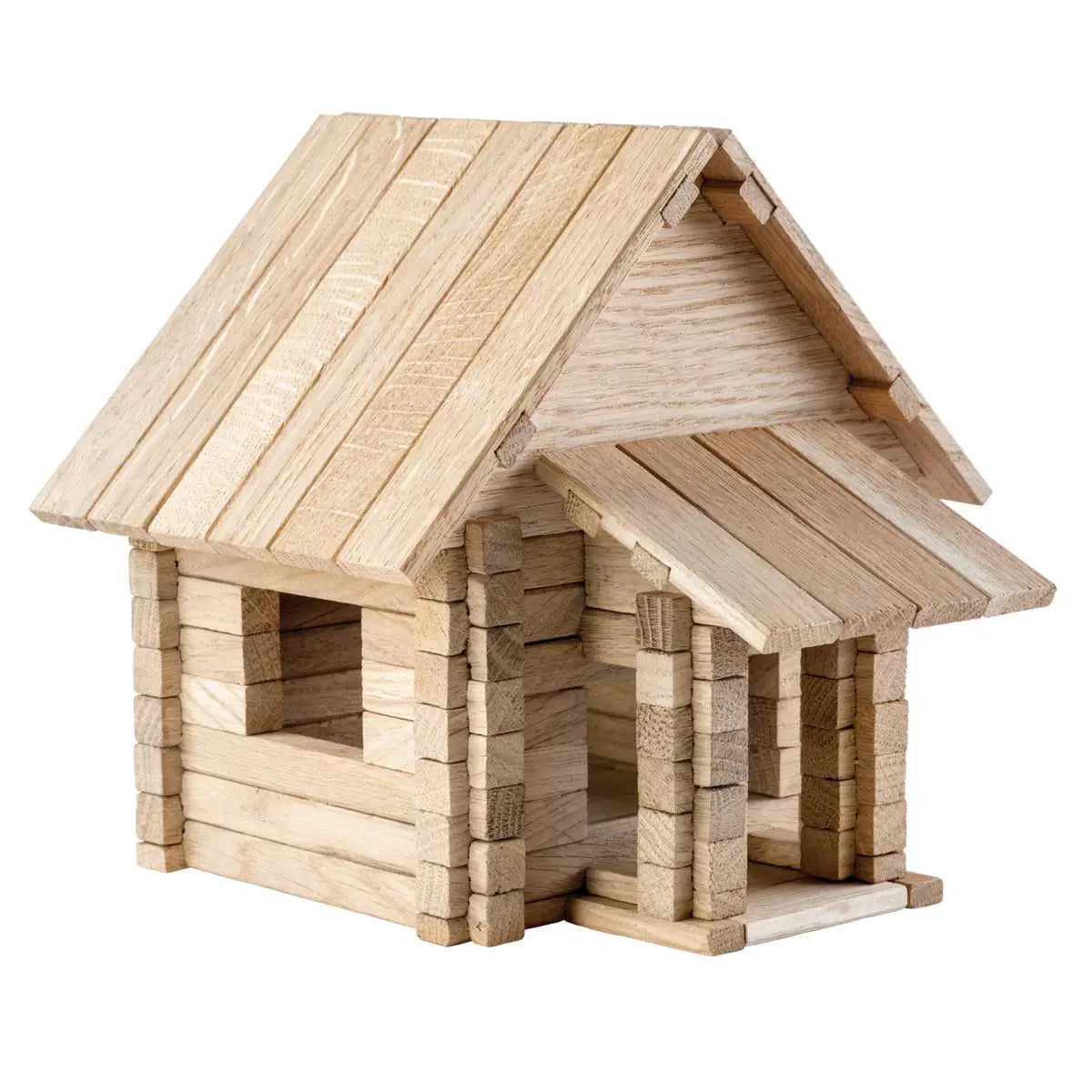 Constructor wooden country house 4 in 1