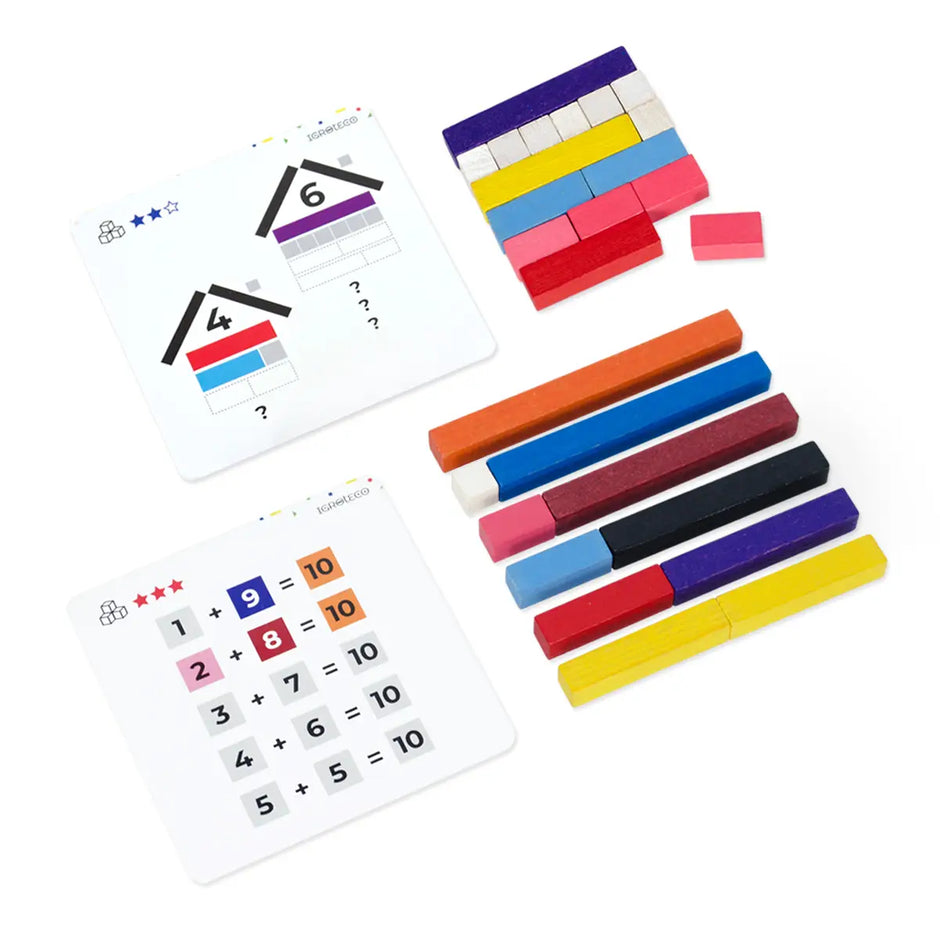 Cuisenaire Rods. Counting Set