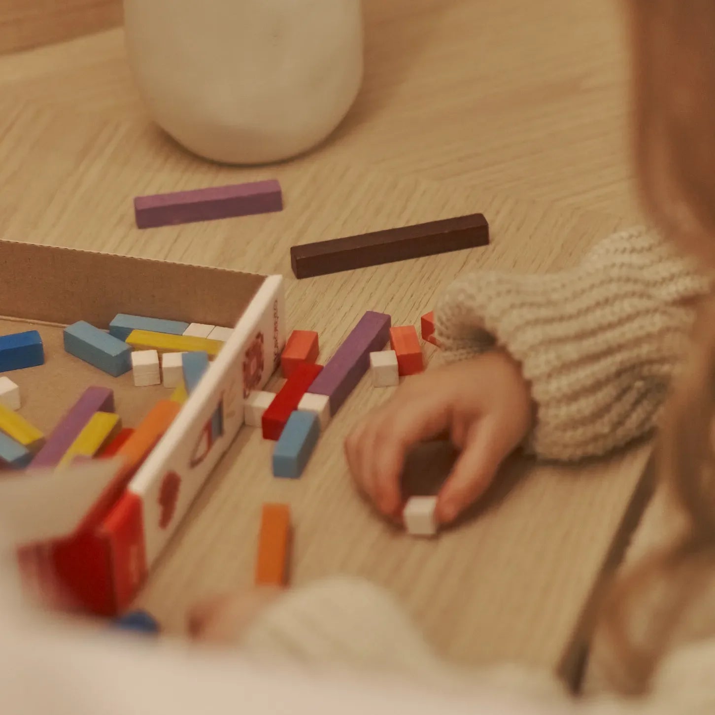 Cuisenaire Rods. Counting Set
