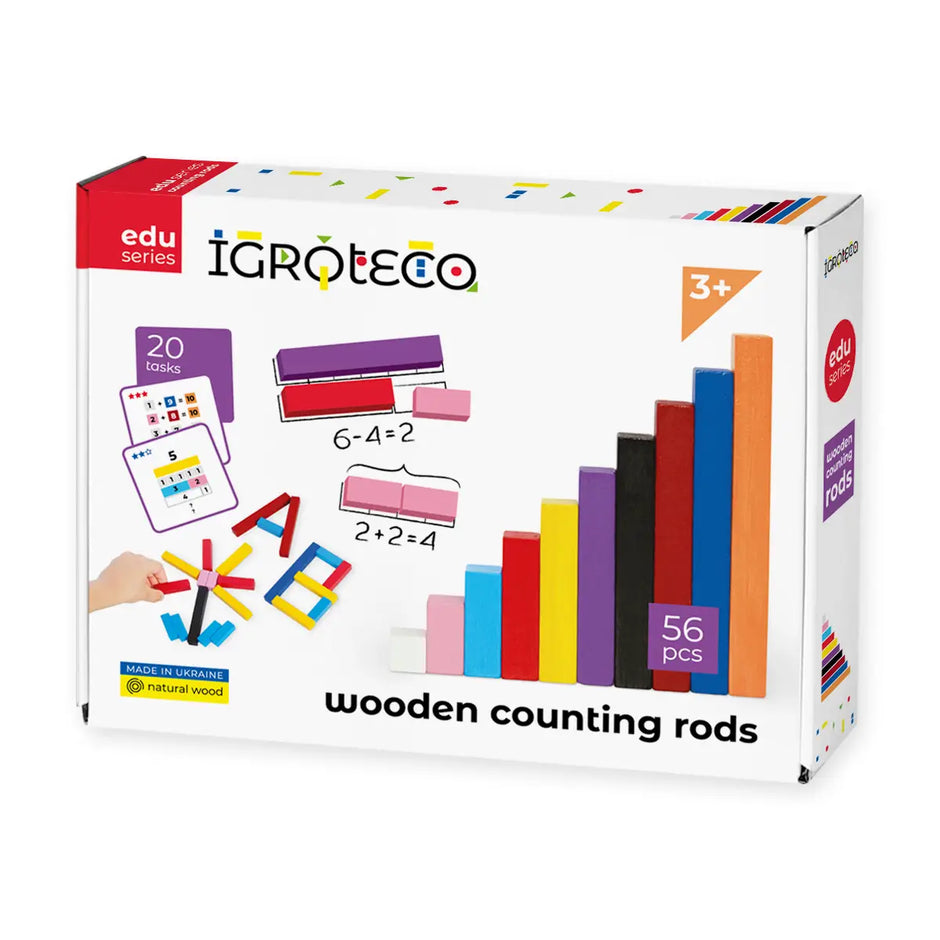 Cuisenaire Rods. Counting Set