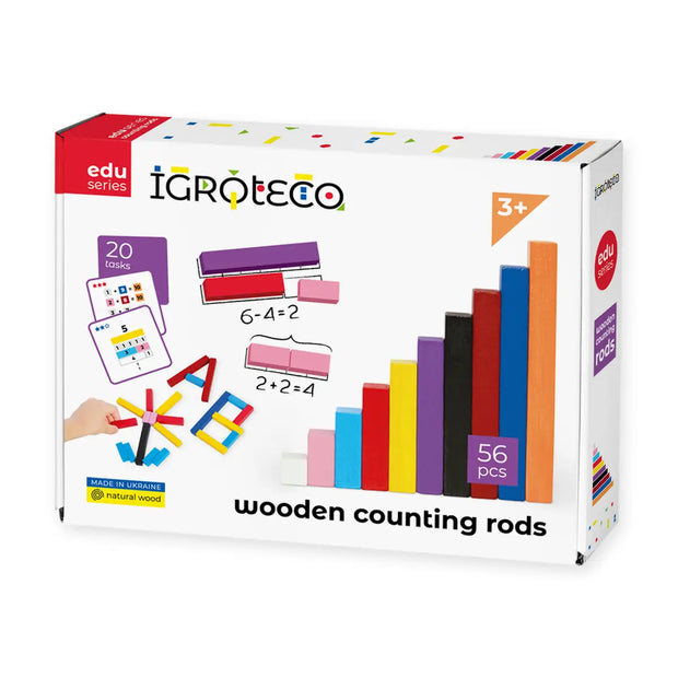 Cuisenaire Rods. Counting Set