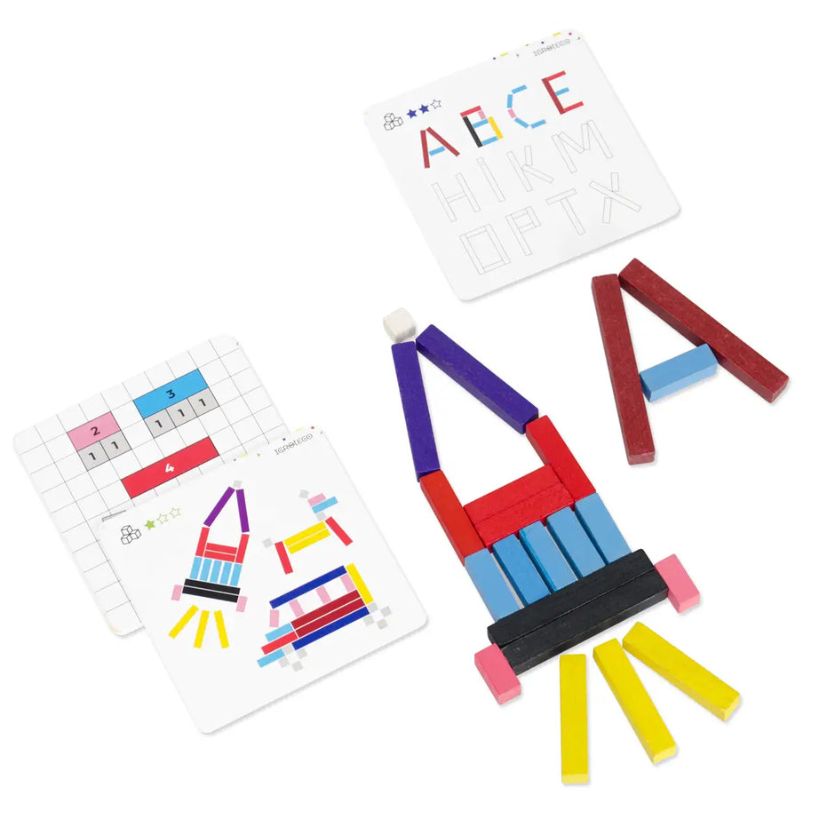 Cuisenaire Rods. Counting Set