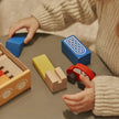 Constructor wooden Building blocks City