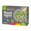 Road Signs with Roads - Developmental Wooden Toy for Toddlers