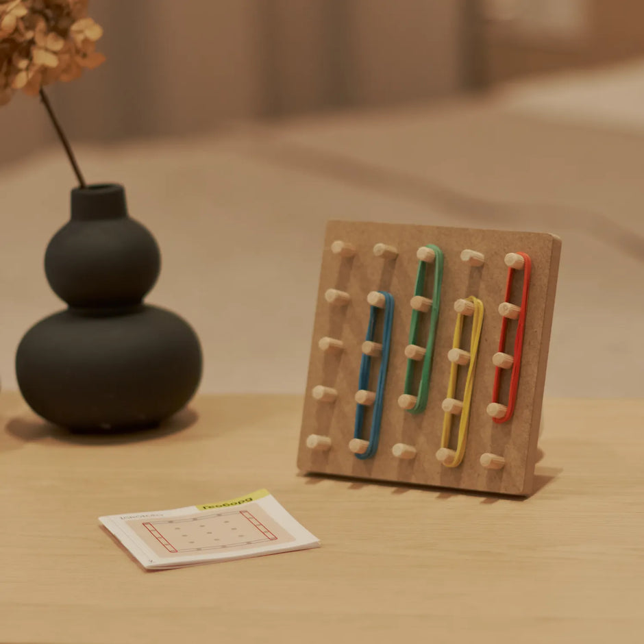 Mathematical Geoboard Tablet. Developmental Game