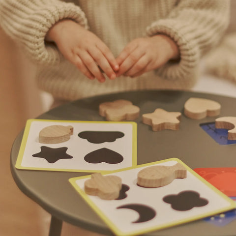 Educational game "Sensory Bag with Wooden Figures"