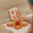 Wooden cubes Parts and a whole