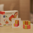 Wooden cubes Parts and a whole