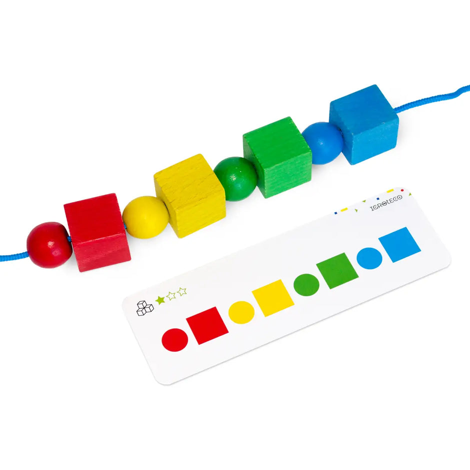 Developmental Toy Lacing for Toddlers 