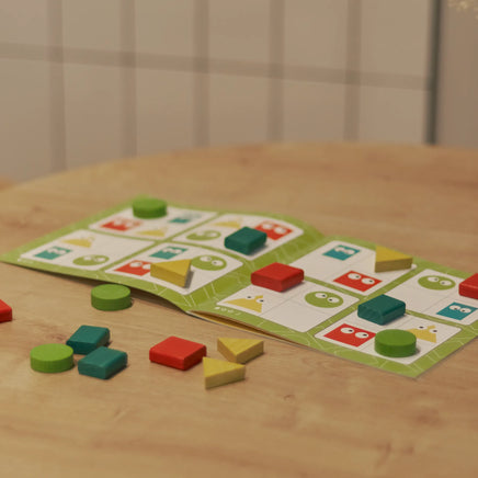 Logic game for children Sudoku Geometric shapes