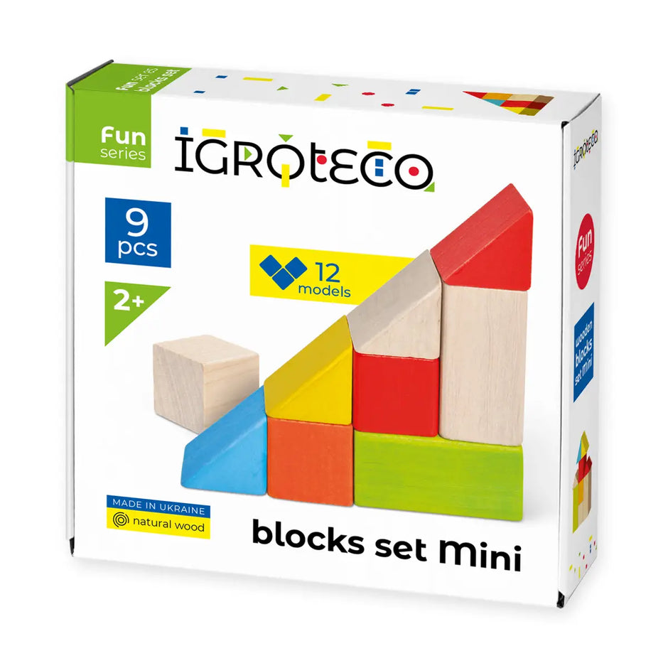 Developmental Wooden Blocks for Toddlers