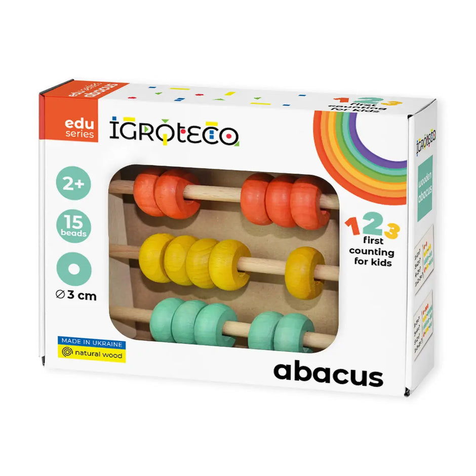 Wooden abacus for children